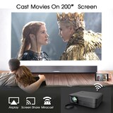 thumbnail of Videoprojecteur Android Full HD 1080P 4000 Lumens Home Cinema Portable LED YONIS