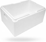 thumbnail of Caixa térmica de poliestireno expandido GN1/1 Gastronorm 58 litros, para transporte de alimentos (1 unidade)