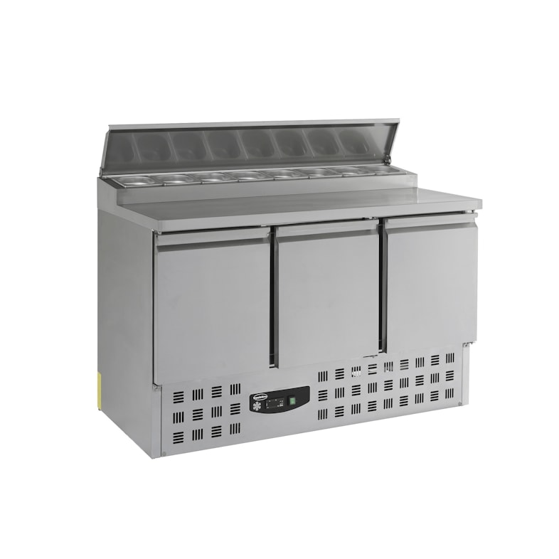 Saladette réfrigérée  3 portes