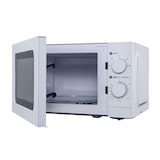 thumbnail of aro Microondas MW10720, acero-SPCC, 43.9 x 33.4 x 25.8 cm, 20 L, 700 W, 5 programas, temporizador, plato giratorio: Ø 25.5 cm, blanco