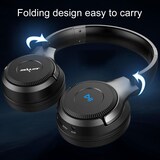 thumbnail of Casque Audio Sans Fil Bluetooth Avec Subwoofer Et Microphone Intégré Or Gold YONIS