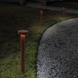 thumbnail of Zafferano Ciottolo - Balizador LED para exterior IP54 7W 3000K design moderno em alumínio para jardins e caminhos - 70 cm Cinza Escuro