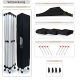 thumbnail of MX pavillon 3x4,5 m - mit 3 Wänden - Rot