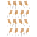 thumbnail of 16er-Set Wartezimmerstuhl PEPE natura
