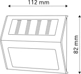 thumbnail of 4er-Set LED Solar-Außenleuchte