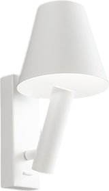 thumbnail of Reverse - 6W LED-Wandleuchte für Schlafzimmer aus Metall, 3000K, 480lm, verstellbar, Licht im Diffusor - Perenz - Weiß