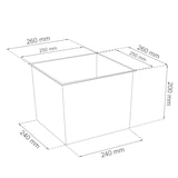 thumbnail of WellHome - Set van 2 bloempotten van 26,6 liter, wit
