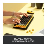 thumbnail of Clavier Sans Fil Logitech - Pop Keys Mecanique Avec Touches Emoji Personnalisables, Bluetooth Ou Usb, Design Compact Durable - J