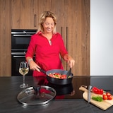thumbnail of BE Living Hapjespan met Deksel – Ø 28 cm – Sauteerpan - Keramisch – Inductie – PFAS Vrij Anti Aanbak – Delight series