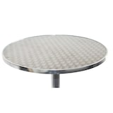 thumbnail of Alu-Stehtisch + Bistrotisch, höhenverstellbar 70/110cm, Ø=60cm ~ klappbar