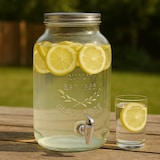 thumbnail of WellHome - 5500ml drankdispenserbeker met metalen deksel