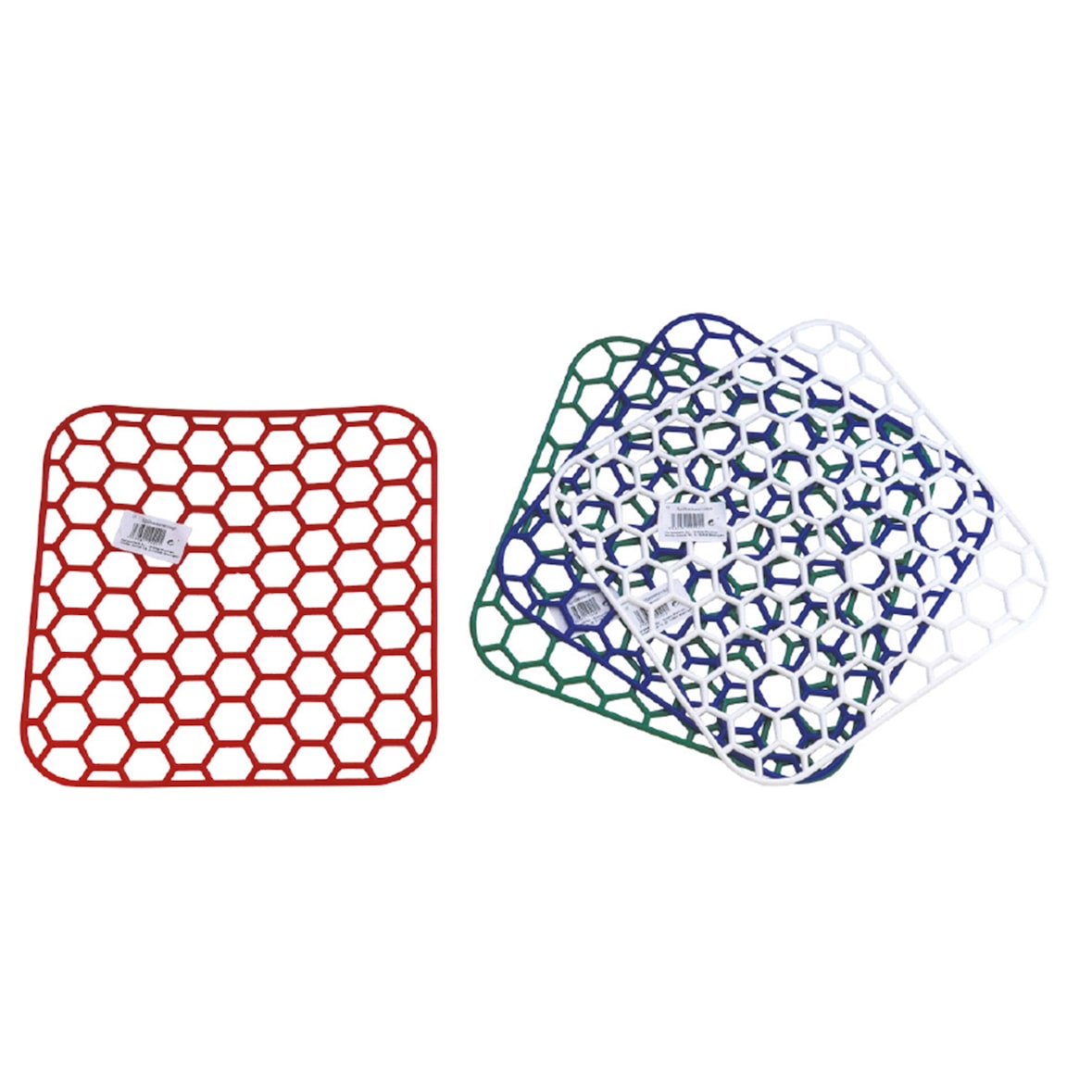 1 x Spülbeckeneinlage, eckig, zufällige Farbe