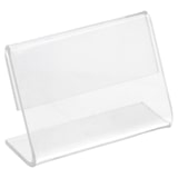 thumbnail of Garcia de Pou - 10 U. Cavaletti Per Etichette 6X4X2,5 Cm Trasparente Pvc