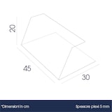 thumbnail of Danieli - Parafiato per Alimenti 45cm - Vetrina in Acrilico Trasparente per Bancone Bar