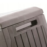 thumbnail of Prosperplast - Baul de jardin 290 litros Boxe Board de plastico en color ocre oscuro 116,6 x 47 x 59,5 cm