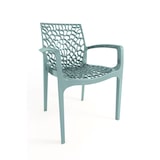 thumbnail of METRO PROFESSIONAL Outdoor Armlehnstuhl stapelbar Maurage, Kunststoff, salbeigrün