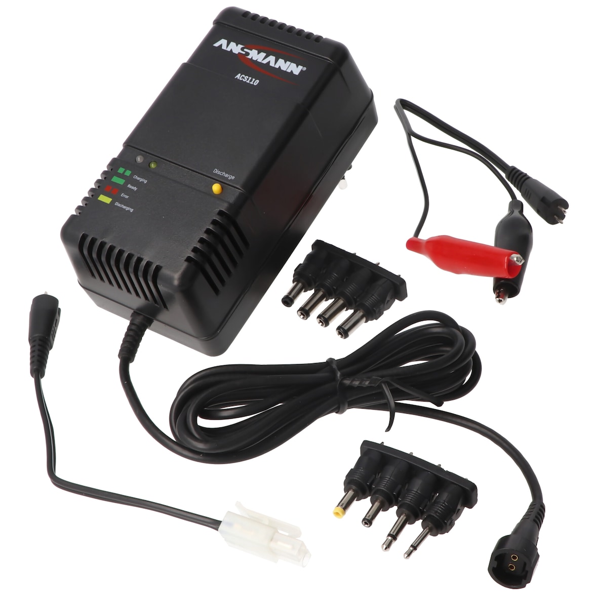 Akkupack-Ladegerät ACS NiMH für 1,2 Volt bis 12 Volt AkkuPack z.B. Racing Pack 7,2V