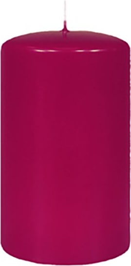 Flachkopf-Stumpenkerzen Burgund Rotbraun 150 x Ø 40 mm, 16 Stück