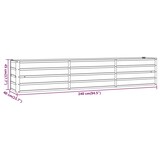 thumbnail of vidaXL Plantenbak verhoogd 240x40x45 cm cortenstaal roestig