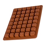 thumbnail of Silikonform Buchstaben und Zahlen - braun 24x18x1,5cm - Silikon Form Backen, Seife & mehr - Backform