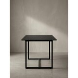 thumbnail of Esszimmertisch 160x80x76 cm Küchentisch Schwarz in Marmor-Optik Modern, Esstisch Groß, Speisetisch Rechteckig, Tisch Esszimmer mit