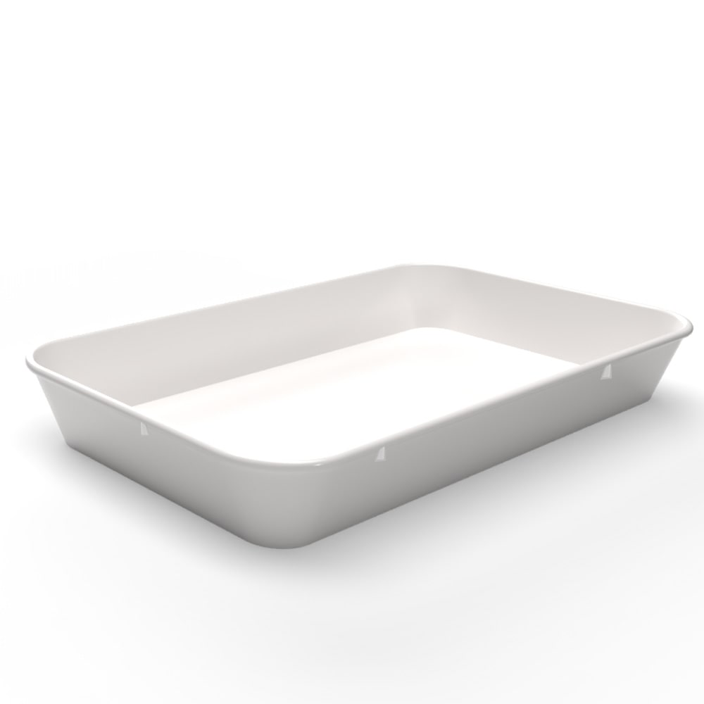 WACA 1406 Auslageschale Präsentationsschale 420 x 280 x 60 mm weiß