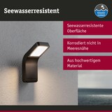 thumbnail of Paulmann Applique d'extérieur LED Kulma  résistant à l'eau de mer IP44  90x230mm 3000K 7,5W 520lm 230V  Anthracite Aluminium 94744
