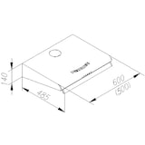 thumbnail of Amica UB-Haube 60cm UH 17111-3 E<br/>Energieeffizienzklasse=C