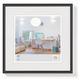 thumbnail of New Lifestyle Kunststoff Bilderrahmen 15x15 cm SCHWARZ