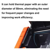 thumbnail of Mini Imprimante Thermique 58mm Haute Vitesse Pour Caissier Supermarché YONIS