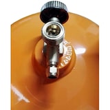 thumbnail of Bombola per gas gpl ricaricabile con rubinetto da 20x14 sinistro - kg.1 - capienza lt.2,5 - ø cm.17x33h.  Fer 31035