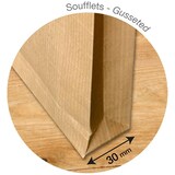 thumbnail of Clairefontaine 250x 250 Dehnb Tasche 280x400x30 Kraft- Braun 13058C