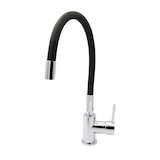 thumbnail of Küchenarmatur Einhebelmixer flexibel schwenkbar schwarz 360° Wasserhahn Mischbatterie Einhebelmischer