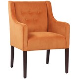 thumbnail of pemora Polstersessel Loungesessel Hotelsessel mit Knopfsteppung DENIS - orange