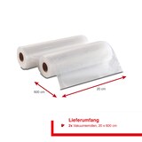 thumbnail of Solis Vakuumierfolie für Vakuumierer, 2 Rollen BPA-frei, 600x20 cm, Dicke 110 µm