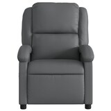 thumbnail of vidaXL Massagesessel Grau Kunstleder