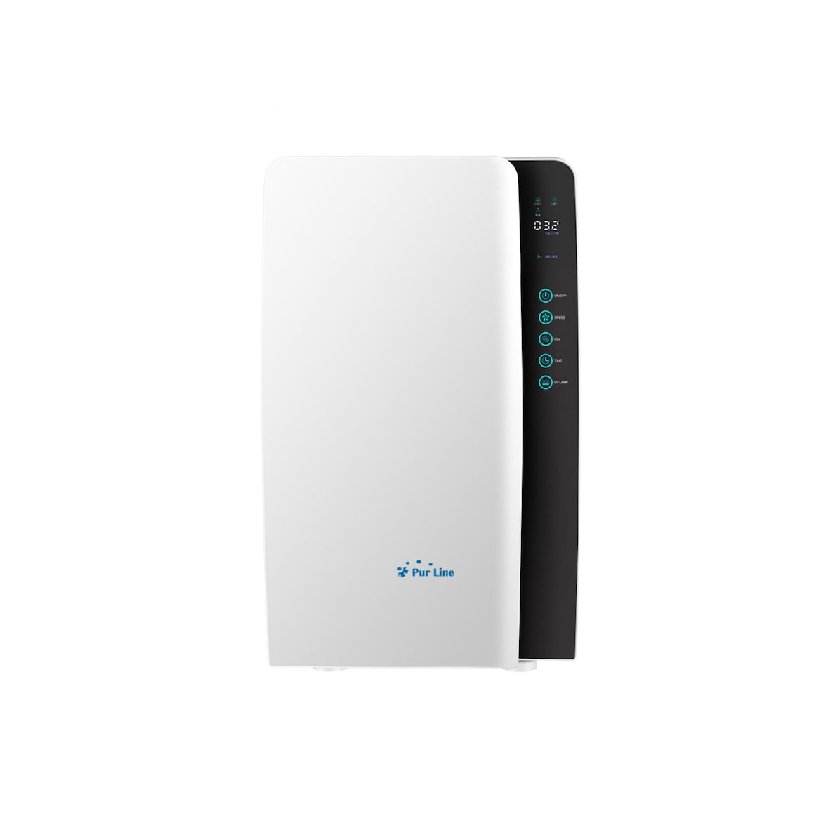 PURLINE Purificador de aire con filtro HEPA, ionizador y 3 velocidades para superficies de 15m2 FRESH AIR 90