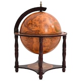 thumbnail of vidaXL Globe bar bruin massief hout eucalyptus