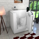 thumbnail of Sitzwanne Whirlpool Badewanne mit Tür S02WP-TH-B-R 100x78cm