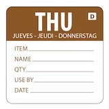 thumbnail of Vogue oplosbare kleurcode voedseletiketten donderdag