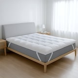 thumbnail of Topper Letto Francese 140x190 con ovatta 1000 g/m², extra comfort e camera d’aria traspirante