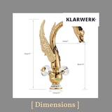 thumbnail of ADRIAAN | Design RVS grote badkamerkraan zwaanlook | luxe wastafelkraan hotel catering |