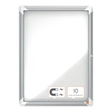 thumbnail of Schaukasten Premium Plus, Innenbereich, 4xA4, Magnetisch, Klapptür, Glas, weiß