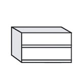 thumbnail of Présentoir à réserve 2 niveaux