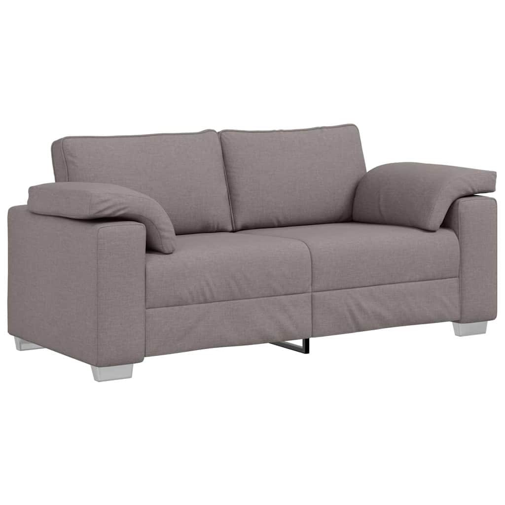vidaXL Sofa Taupe 180 x 80 x 82 cm Stoff