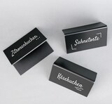 thumbnail of HMF 46413 Tischaufsteller Kreidetafel, 10 Stück, A-Aufsteller, 10 x 7 cm, Schwarz