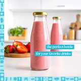 thumbnail of 6 leeren Glasflaschen à 500 ml mit Deckel - Glasflaschen für Saft, Milch, Grillen, Saucen