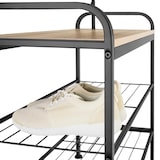 thumbnail of tectake Portemanteau - 73,5x36x184cm, Bois clair industriel, Chêne Sonoma - 404534