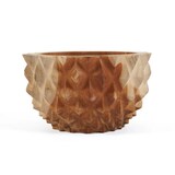 thumbnail of Bazar Bizar Kom van teakhout 15x15x8 cm naturel - Set van 6