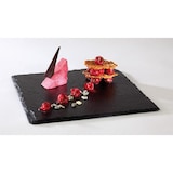 thumbnail of APS 83955 Tabuleiro de melamina preta com aspeto de ardósia GN 1/1 - 53 x 32,5 cm, A 1 cm